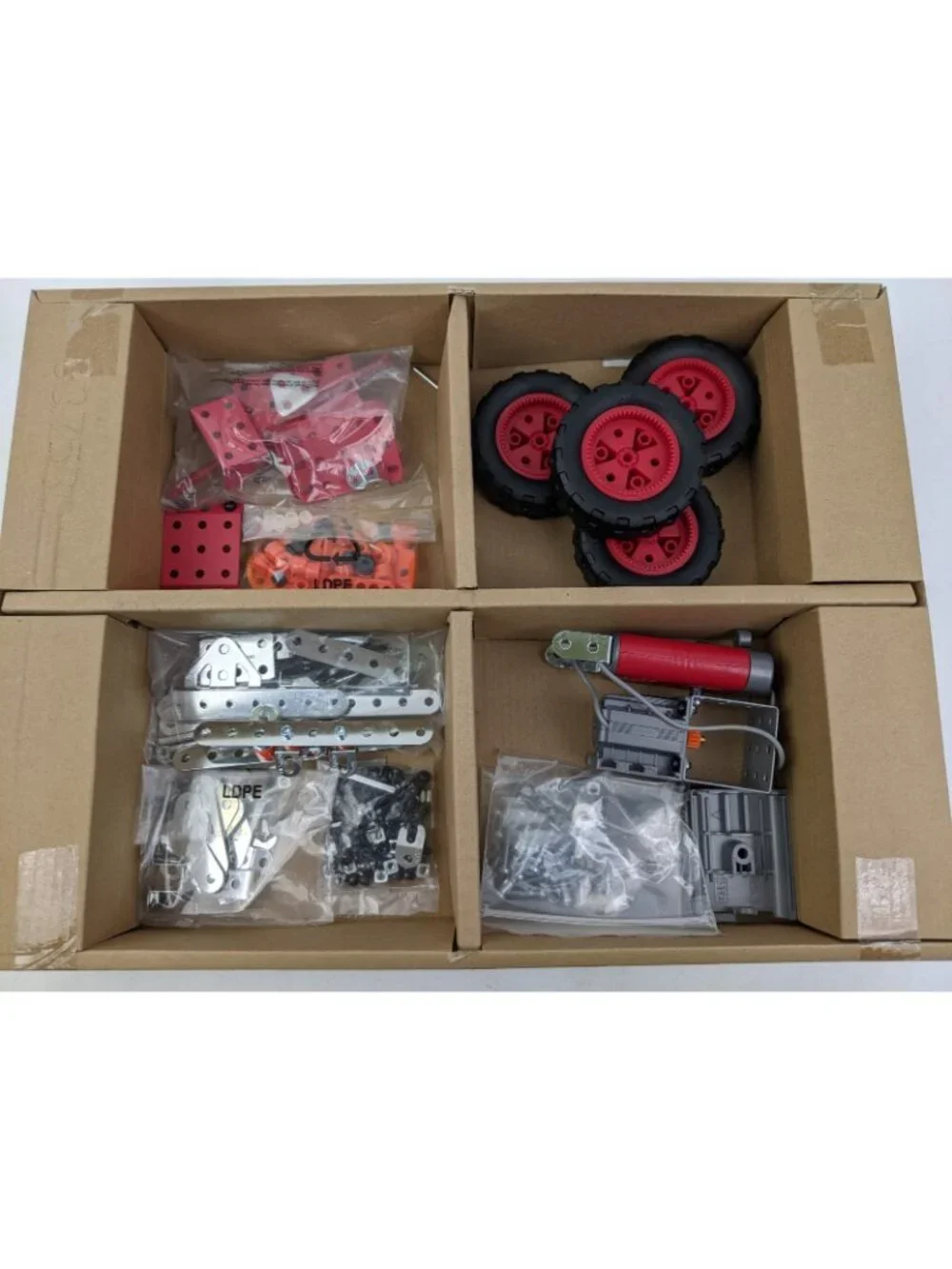 Vintage Meccano Erector Set Multi Models 30 Models 6V Motor